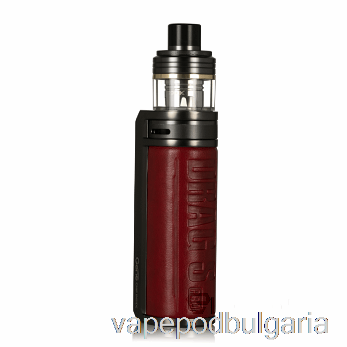 Vape 10000 Дръпки Voopoo Drag S Pro 80w Starter Kit Mystic Red